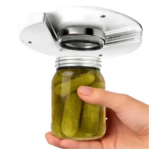 Under Cabinet Jar Opener One-Handed Bottle Opener for Seniors with Weak Hands