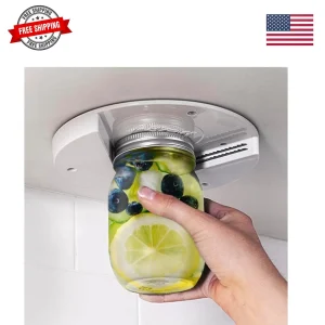 Jar Opener for Seniors - Under Cabinet Jar Openers for Weak Hands, Easy Grip,...